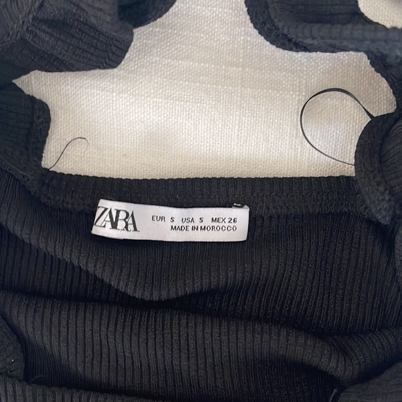 Zara Ruffle Ribbed Tank - Picture 3 of 3